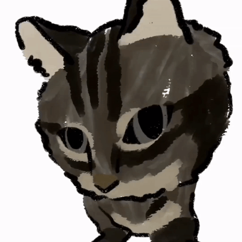 Chipi Chipi Chapa Chapa Cat Dancing Mobile Sketch GIF