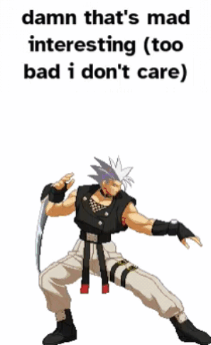 Chipp Zanuff Too Bad GIF