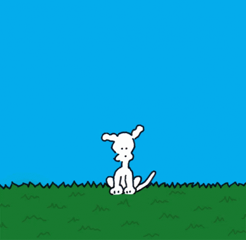 Chippy Animated Dog Sun And Moon GIF