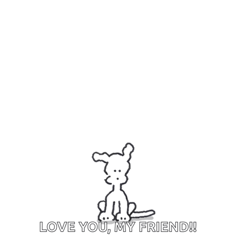 Chippy The Dog Love Ya My Friend GIF