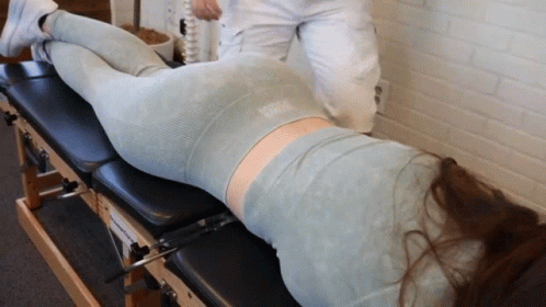 Chiropractic Massage Back Pain GIF