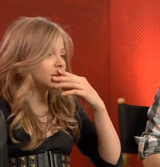 Chloe Grace Moretz Ba Dum Tss GIF