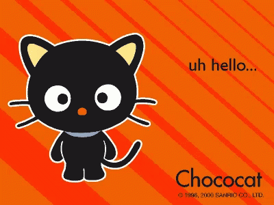 Chococat Hi Happy Birthday Bye GIF