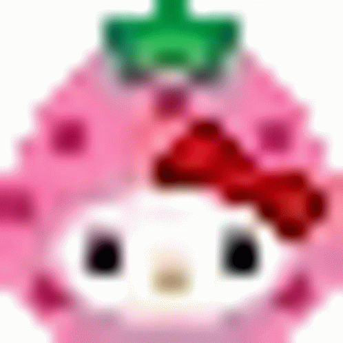 Chococat Pixelated Hello Kitty Strawberry GIF