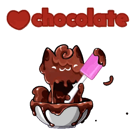 Chocolate Covered Cat Cartoon