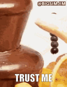 Chocolate Fountain With Trust Me