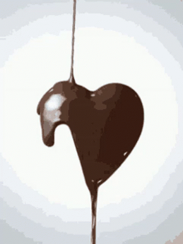 Chocolate Heart Melting