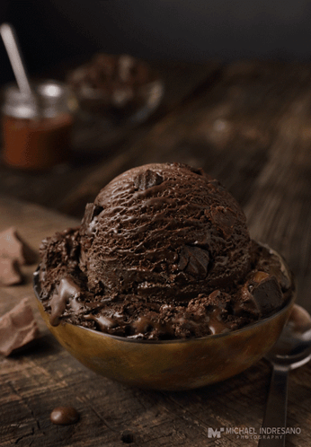 Chocolate Ice Cream Bowl