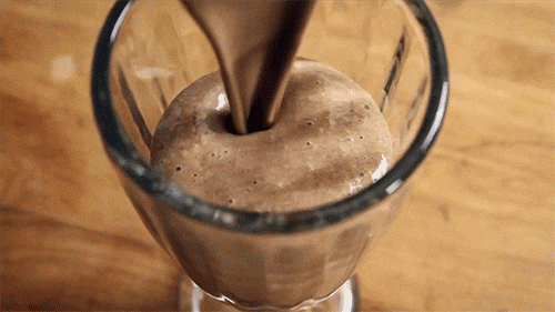 Chocolate Milkshake Dessert GIF