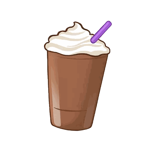 Chocolate Milkshake With Whipped Cream