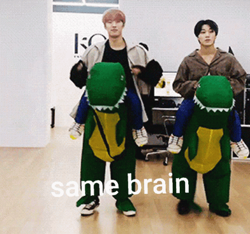 Choi San Song Mingi Same Brain Meme GIF