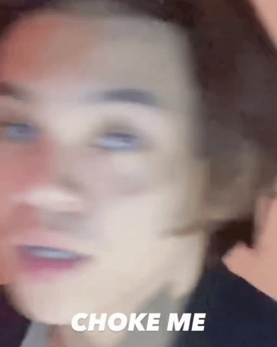 Man Asking Choke Me GIF
