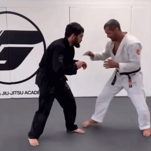 Powerful Jiu Jitsu Arm Choke GIF
