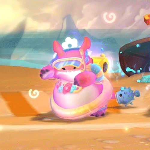 Choncc Clap With The Floaties GIF