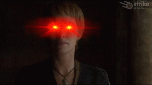 Choose Violence Laser Eyes Game Of Thrones GIF