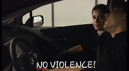Choose Violence No Drive Thru GIF