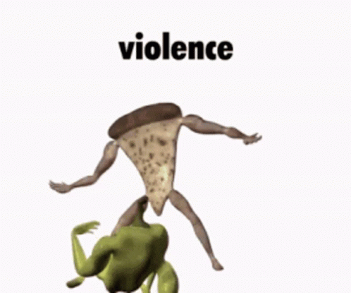 Choose Violence Pizza Pepper GIF