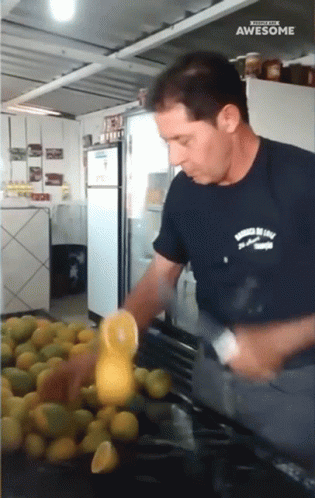 Chop The Lemons Into Two GIF