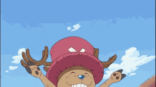 Chopper Is Having So Much Fun GIF