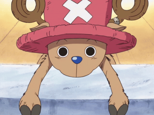 Chopper Too Much Up Close GIF