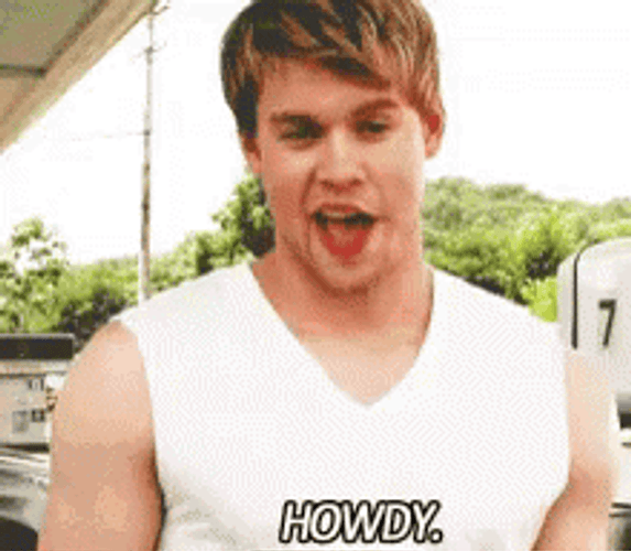 Chord Overstreet Howdy GIF