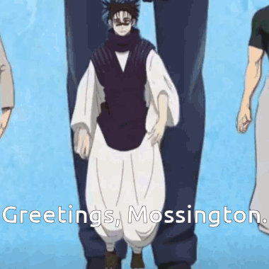 Choso Greetings Mossington GIF