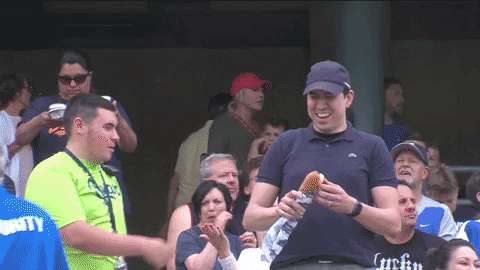 Chow Man Eating Sandwich GIF