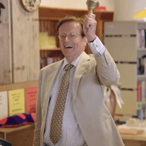 Chris Berman Bell Ringing GIF