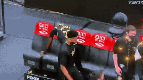 Chris Boucher Out Of Breath GIF