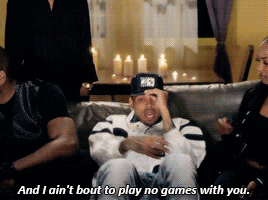 Chris Brown Ain't About To Play No Games GIF