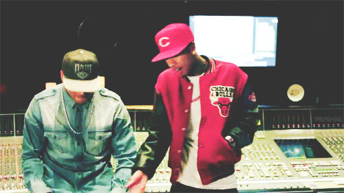 Chris Brown And Tyga On Music Video GIF