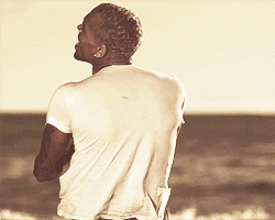 Chris Brown Ripping Shirt Off GIF