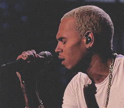 Chris Brown Soulful Singing GIF