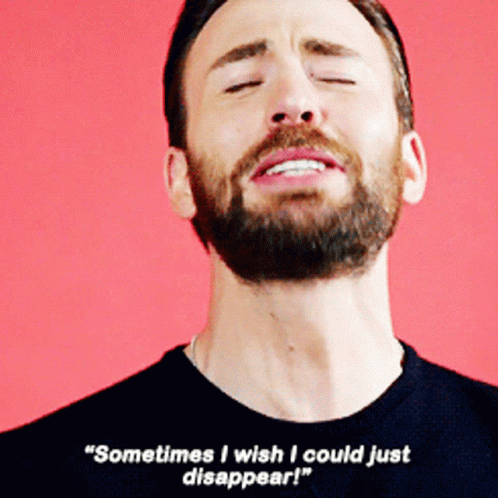 Chris Evans Depressed GIF