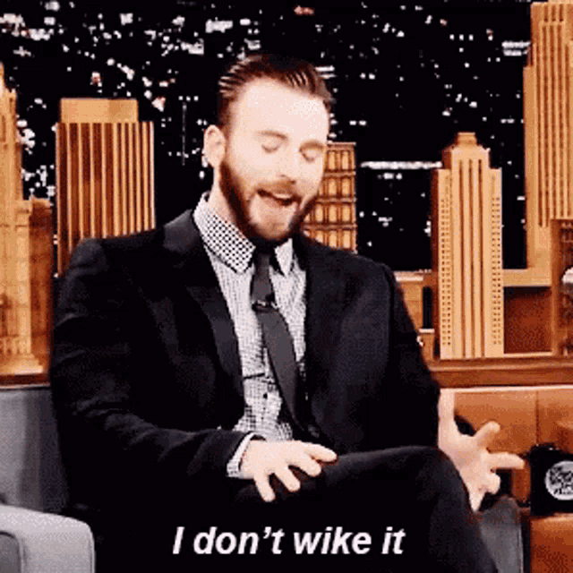 Chris Evans Formal Attire GIF