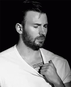 Chris Evans Seductive Tattoos GIF