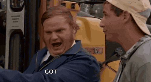 Chris Farley Billy Madison Got It On GIF