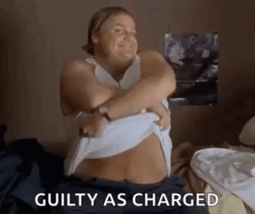 Chris Farley Billy Madison Guilty As Charged GIF