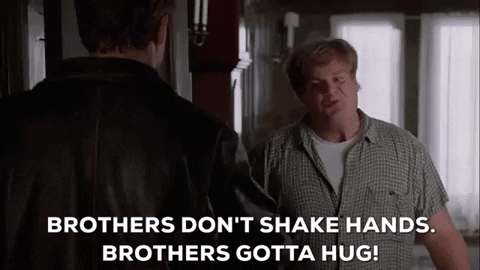 Chris Farley Brothers Gotta Hug GIF