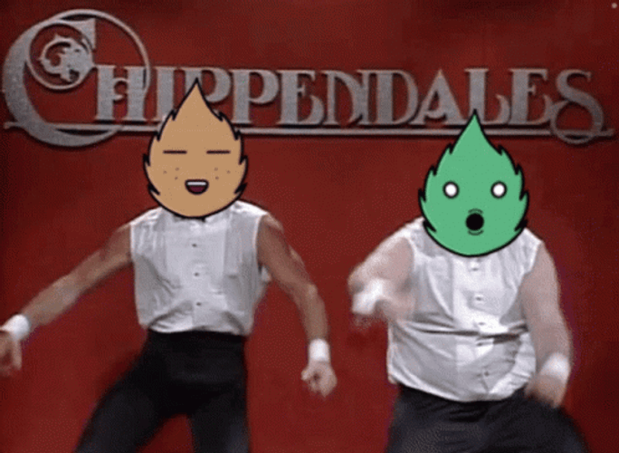 Chris Farley Chippendales GIF