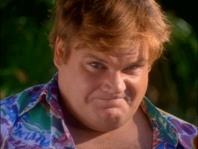 Chris Farley Cute Hello GIF