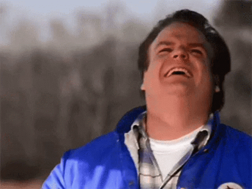 Chris Farley Head Bonk GIF