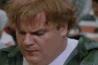 Chris Farley Proud Smirk GIF