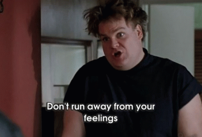 Chris Farley Tommy Boy Feelings GIF