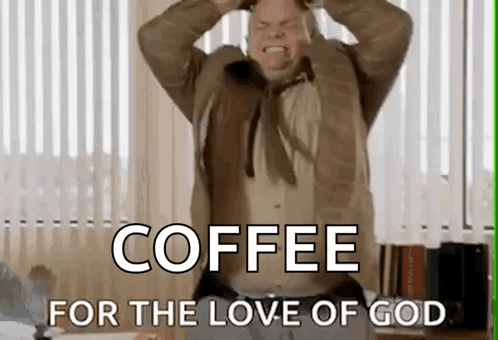 Chris Farley Tommy Boy Screaming For Coffee GIF