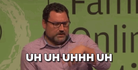 Chris Heatherly Uh Uh Reaction GIF