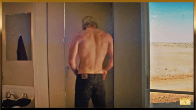 Chris Hemsworth Topless Sexy GIF
