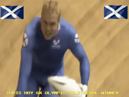 Chris Hoy 6x Olympic Gold Medal Winner
