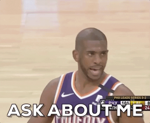 Chris Paul Ask About Me GIF
