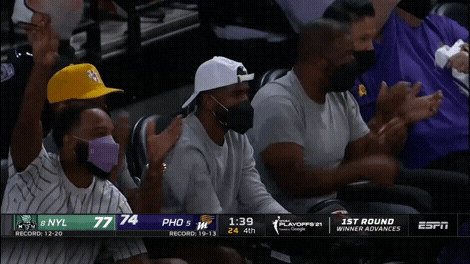 Chris Paul Bench Sitting GIF